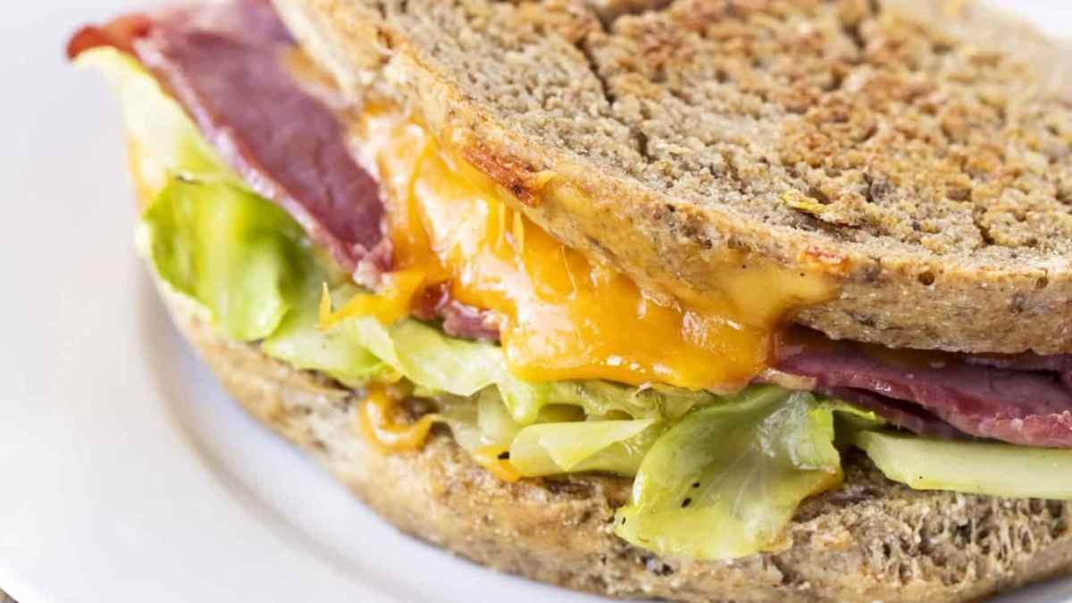 Grilled Reuben Delight with Irish Twist