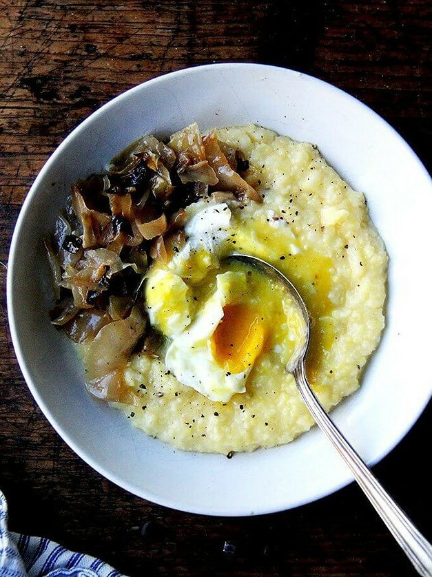 Easy Creamy Baked Polenta Recipe