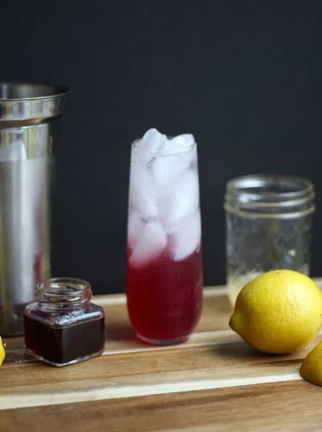 Huckleberry Twist on the Classic Tom Collins