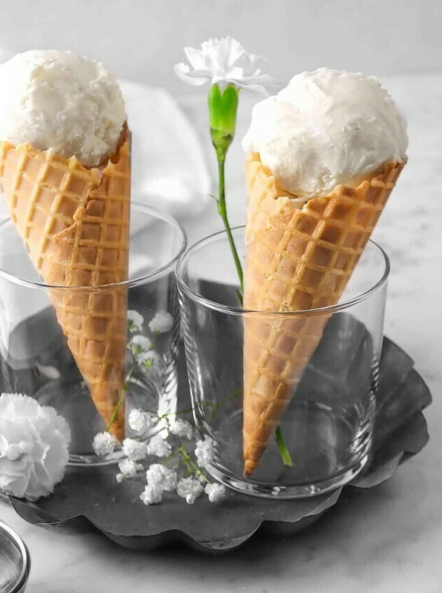 Quick 4-Ingredient Vanilla Ice Cream