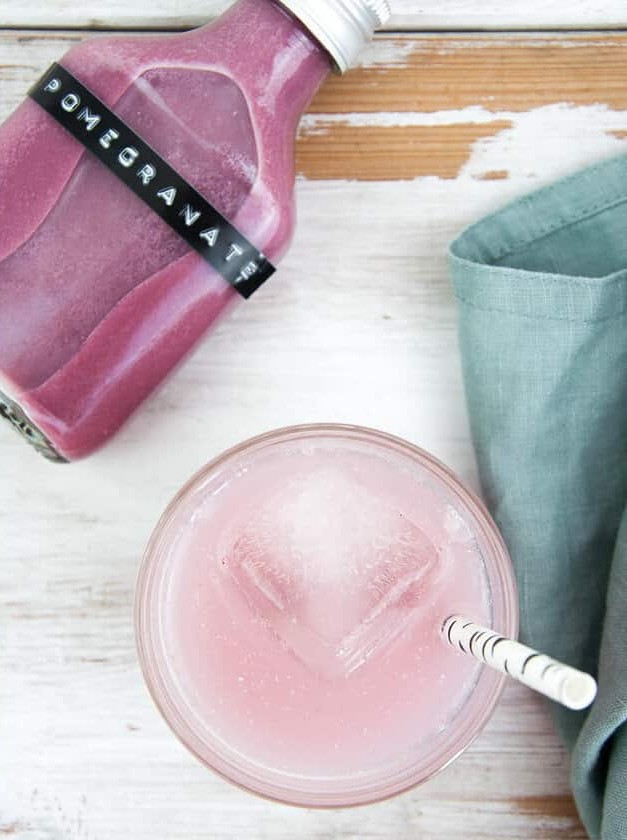 Gin Sparkler with Fresh Pomegranate