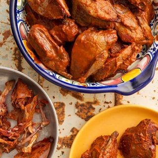 Smoked Doves in Spicy Guajillo Glaze