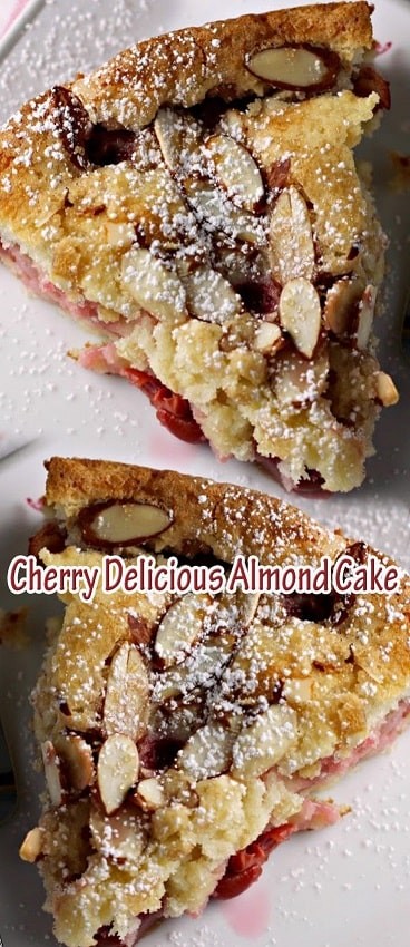 Easy Almond Cherry Cake Recipe