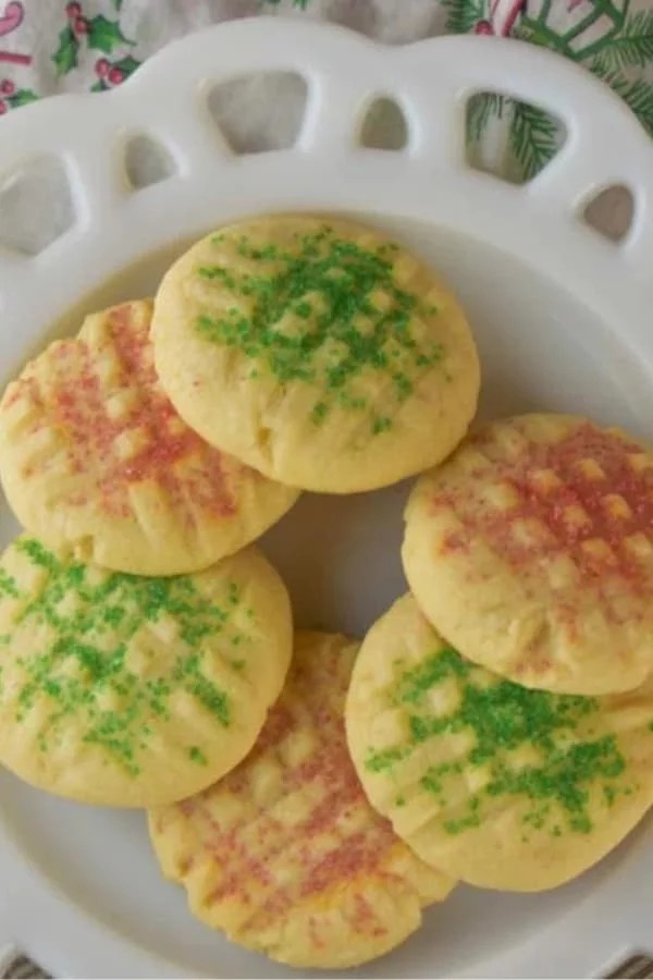 Buttery French Cookies with Holiday Flair