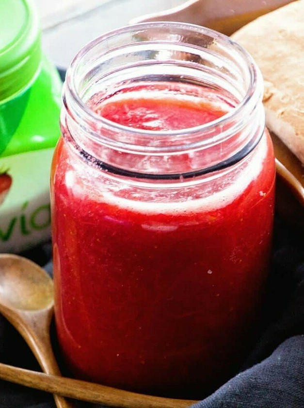 Sweet Spring Strawberry Rhubarb Preserves