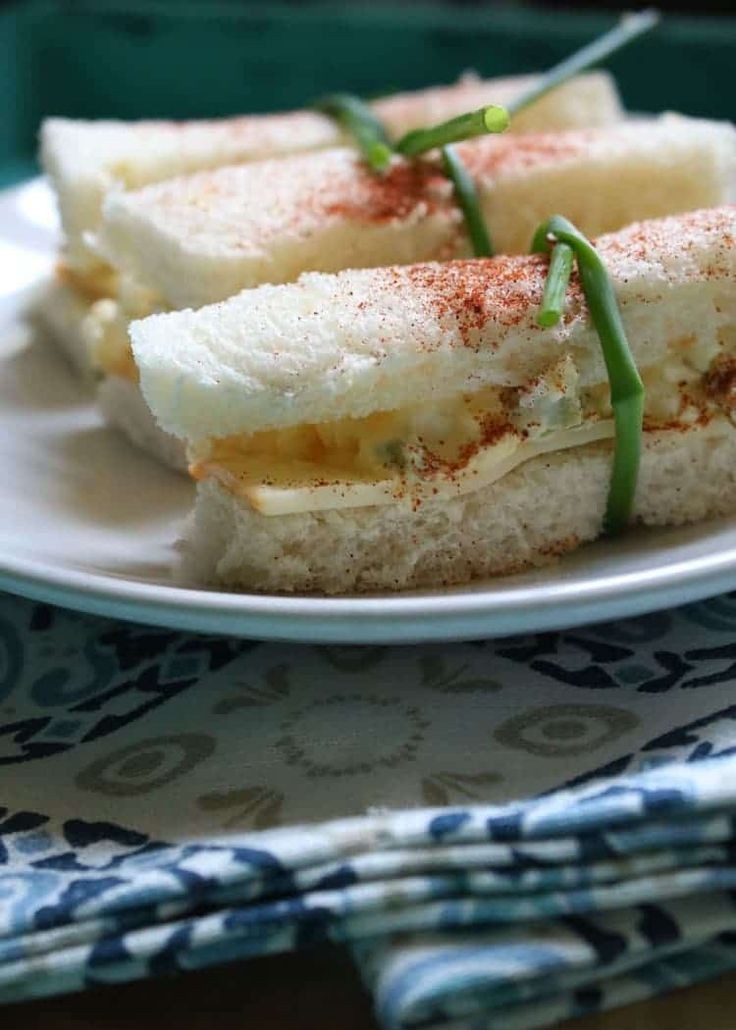 Sourdough Tea Sandwiches with Apple & Brie