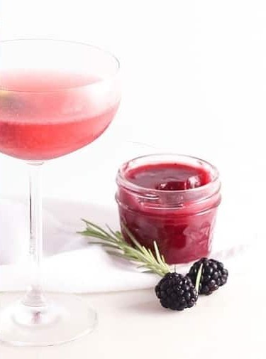 Gin & Blackberry Jam Summer Fizz