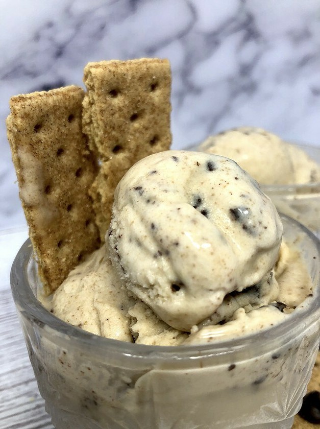 Graham Crunch No-Cook Ice Cream Delight