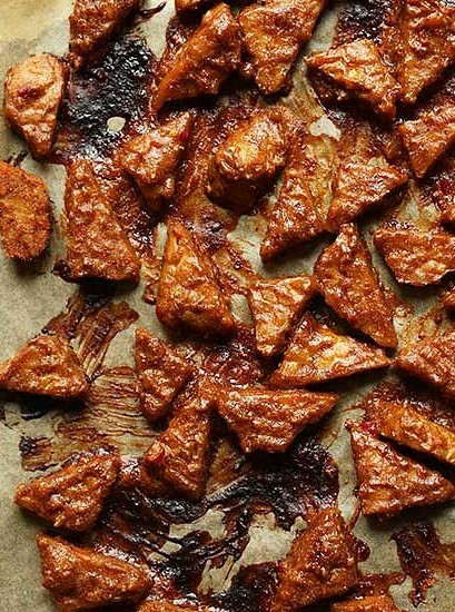 Spicy Peanut Tempeh Delight