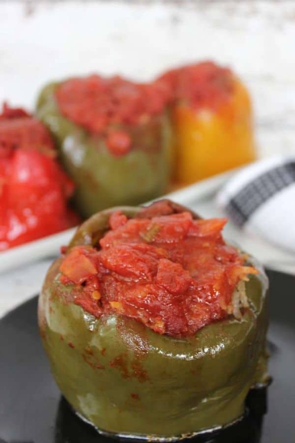 Slow Cooker Stuffed Pepper Delights