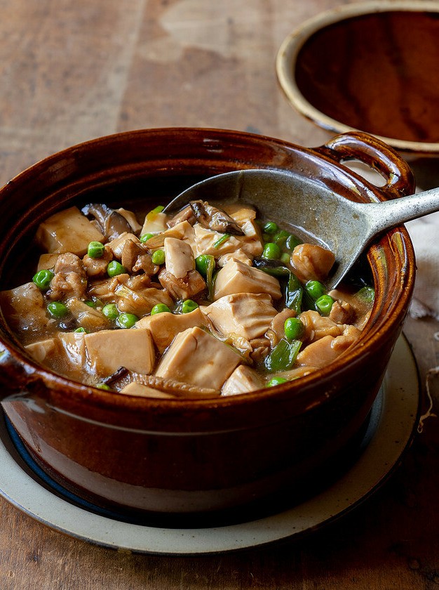 Soft Tofu Chicken Delight Casserole