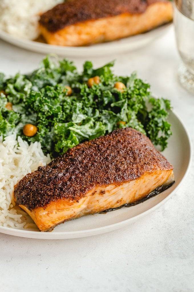 Quick Crispy Air Fried Salmon Delight