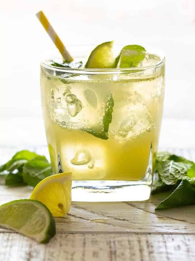 Minty Summer Cooler with a Twist