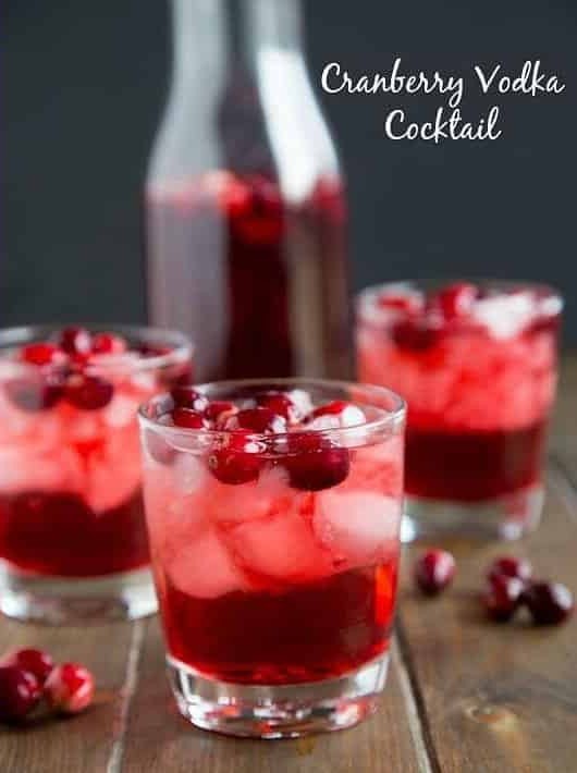 Cranberry Sparkle Vodka Delight