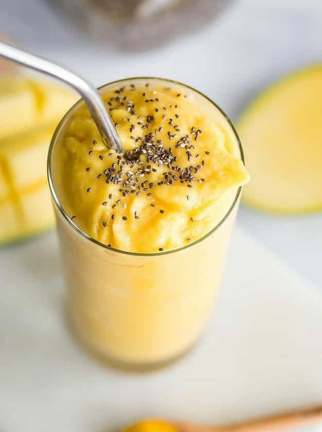 Tropical Mango Bliss in a Glass