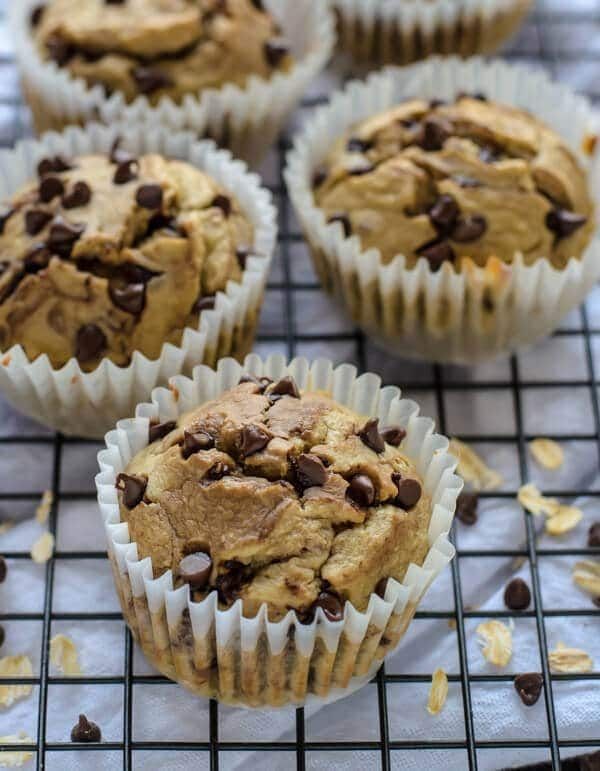 Maple Brown Sugar Oatmeal Muffins