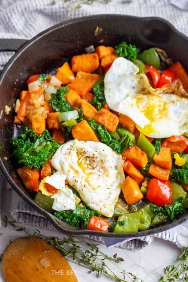 Sweet Potato Egg Breakfast Skillet Delight
