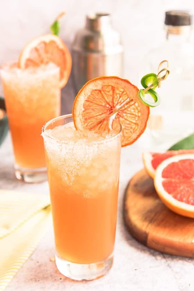Grapefruit Mint Brunch Mimosa Twist