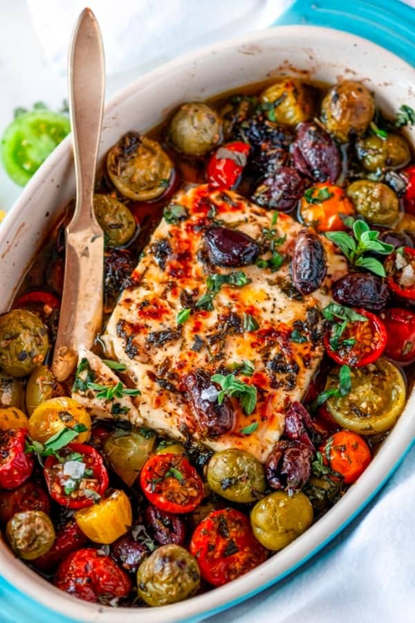 Easy Mediterranean Feta Delight