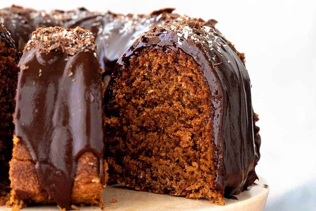 Coconut Chocolate Delight Bundt Cake