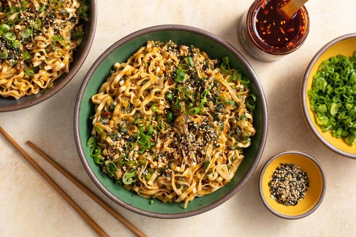 Nutty Scallion Noodle Delight in Brown Butter