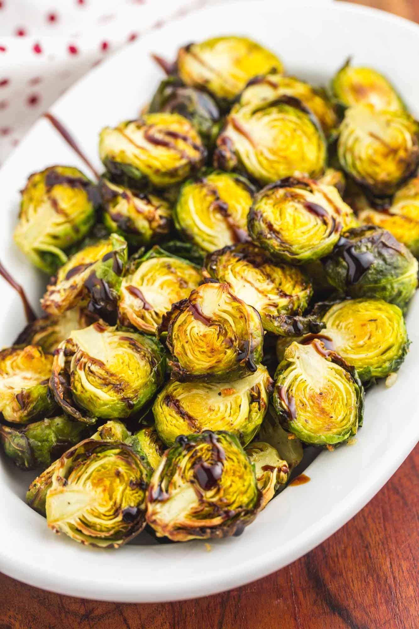 Crunchy Air-Fried Brussels Sprout Delight