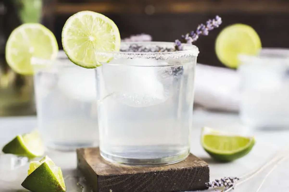 Lavender Twist on the Classic Margarita