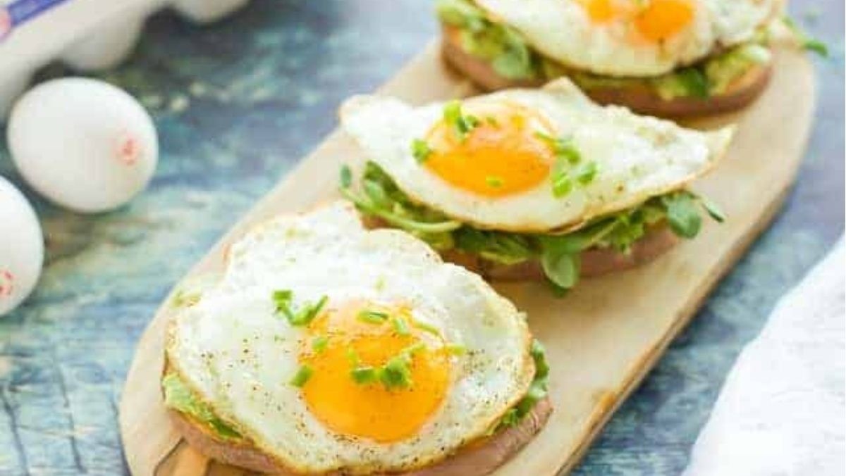 Sweet Spud Breakfast With Avocado Eggs
