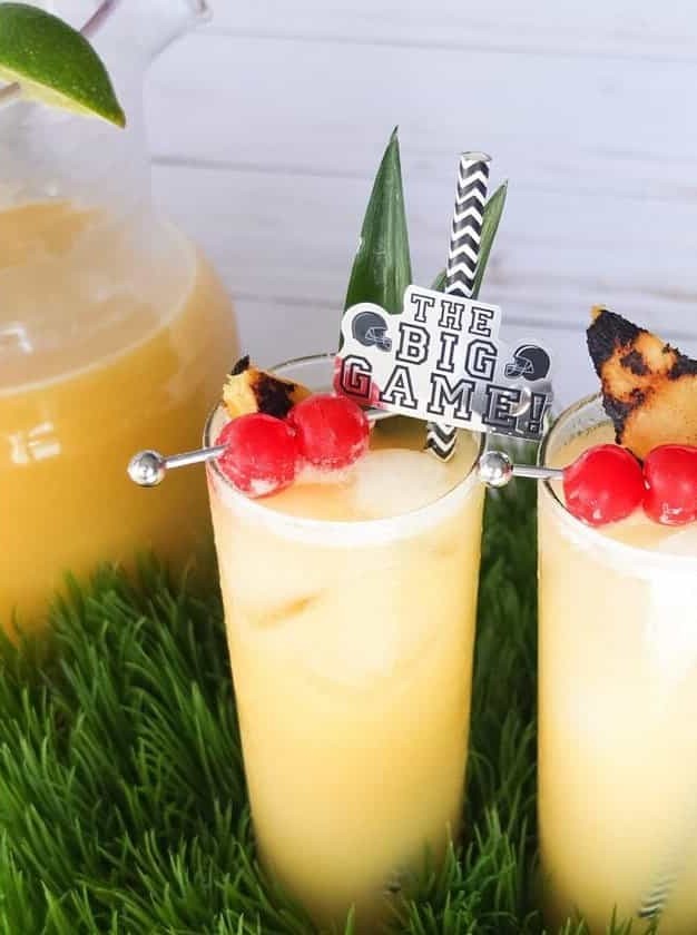 Touchdown Tiki: Spicy Island Cocktail