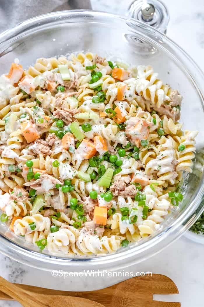 Sesame Pasta Salad Revival with Honey Peanuts