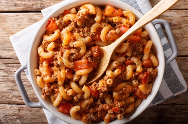 Crockpot Hamburger Helper