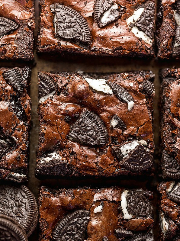 Double Chocolate Oreo Brownie Bliss