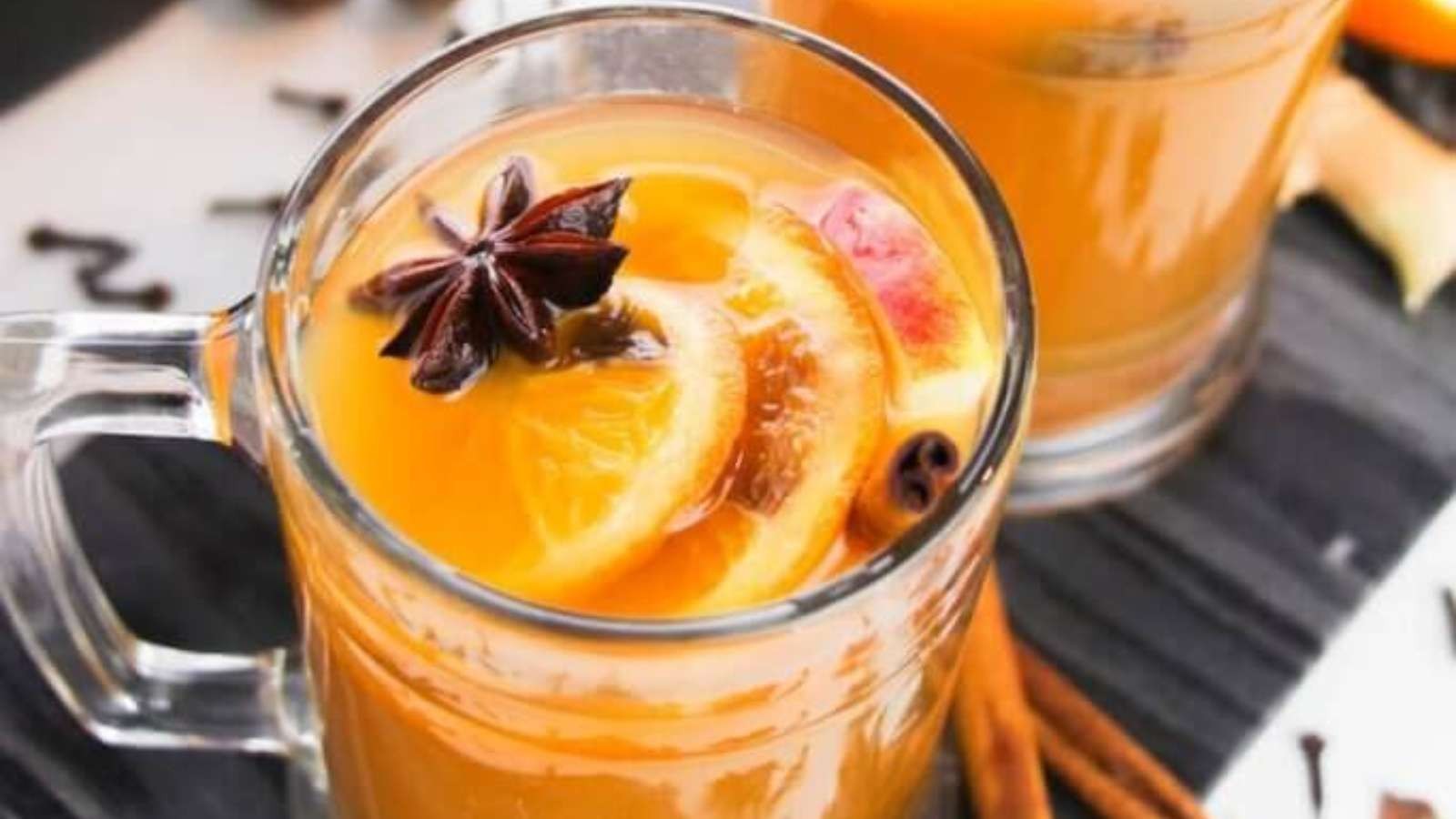 Autumn Spiced Cider in a Slow Cooker