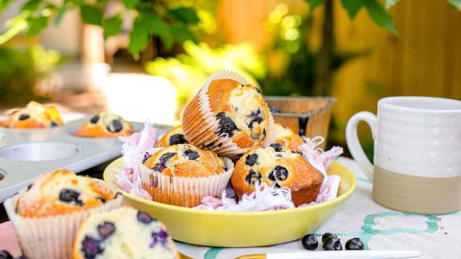 Moist Jumbo Blueberry Muffins Just Like Bakery