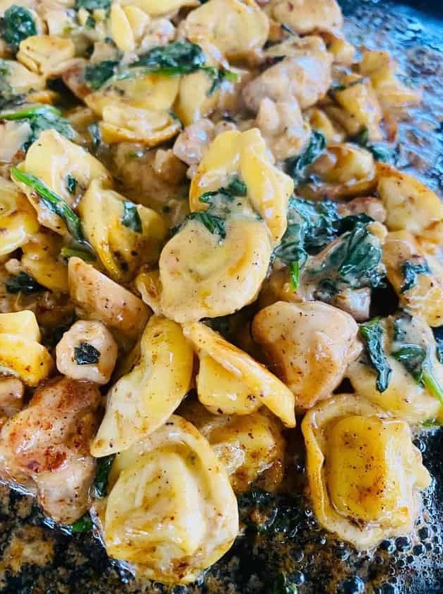 Griddled Chicken Caesar Pasta Bake