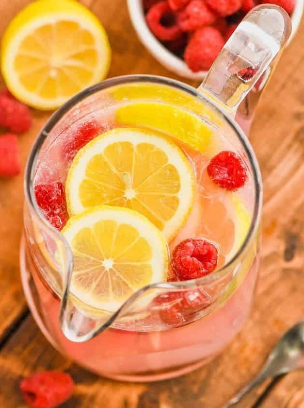 Fruity Pink Vodka Spritzer Recipe