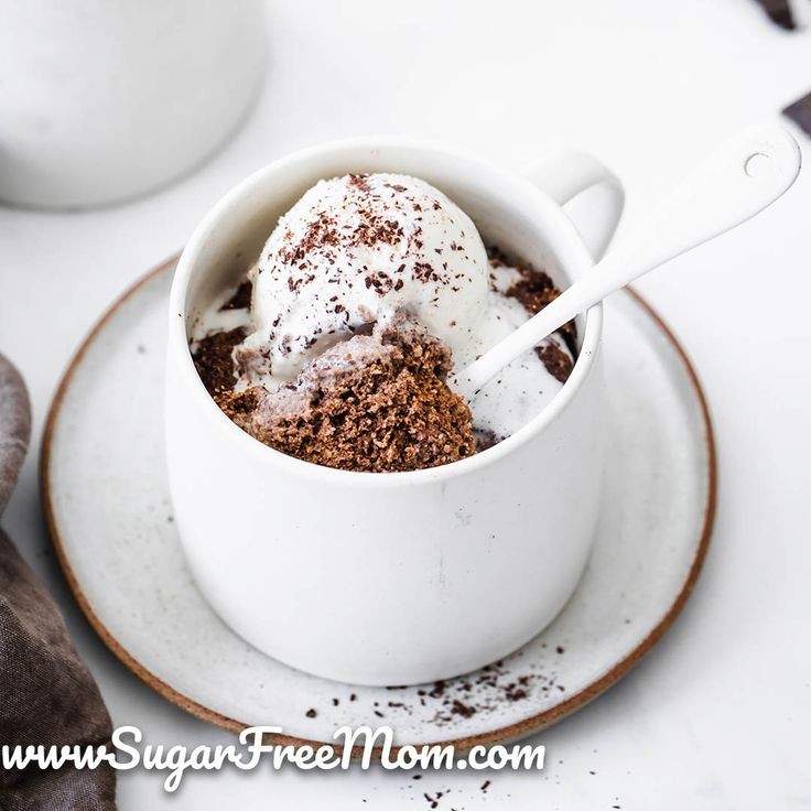 Keto Mug Cake with Zesty Lemon Twist