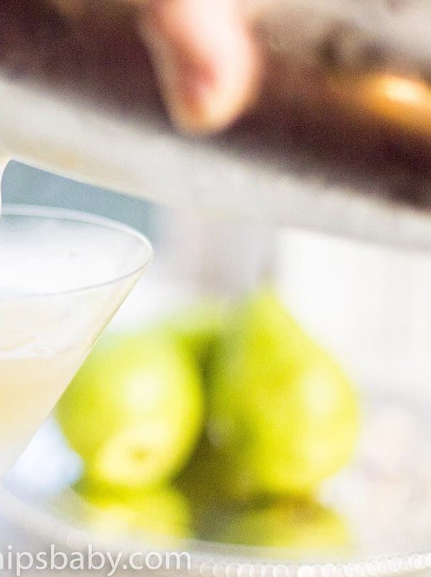 Pear Infused Vodka Cocktail Delight