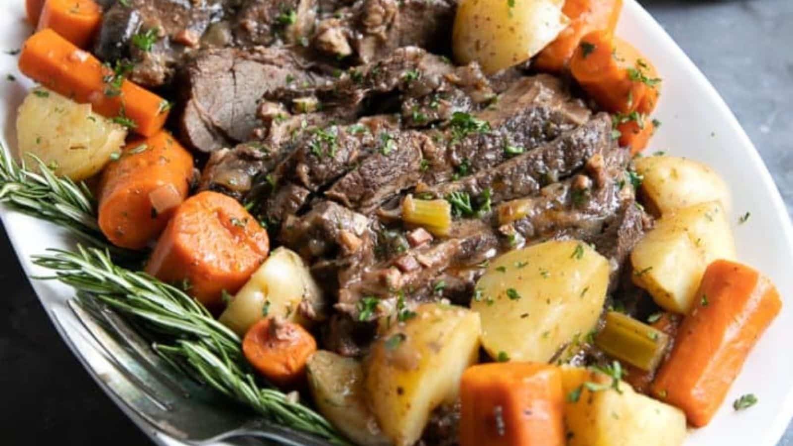 Easy Crockpot Beef Stew