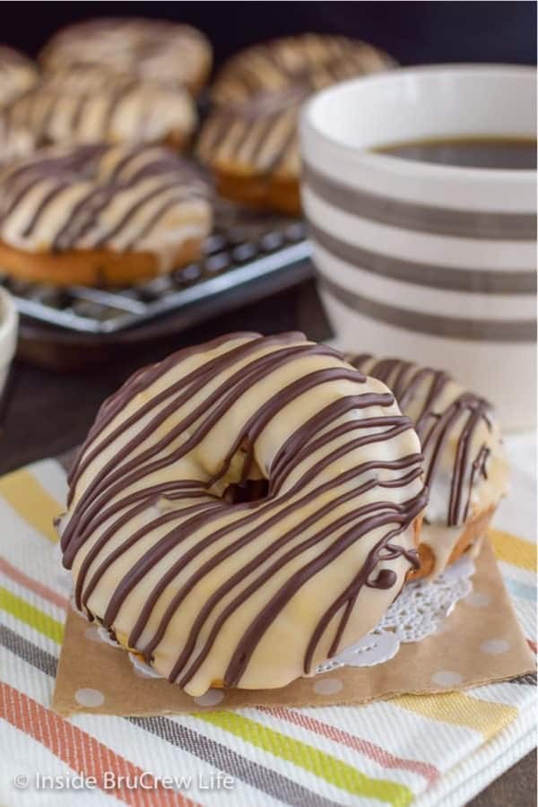Mocha Chocolate Chip Coffee Donuts Delight
