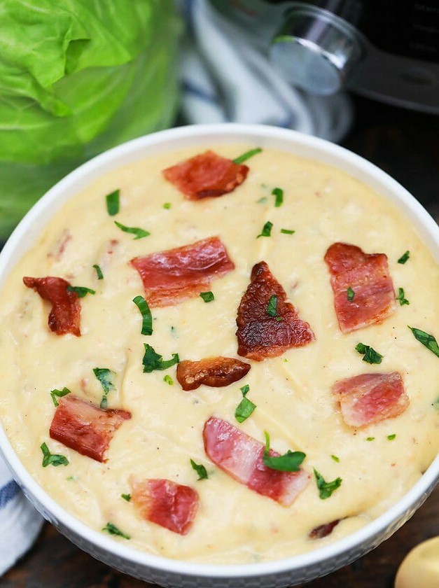 Creamy Potato & Cabbage Soup in Minutes