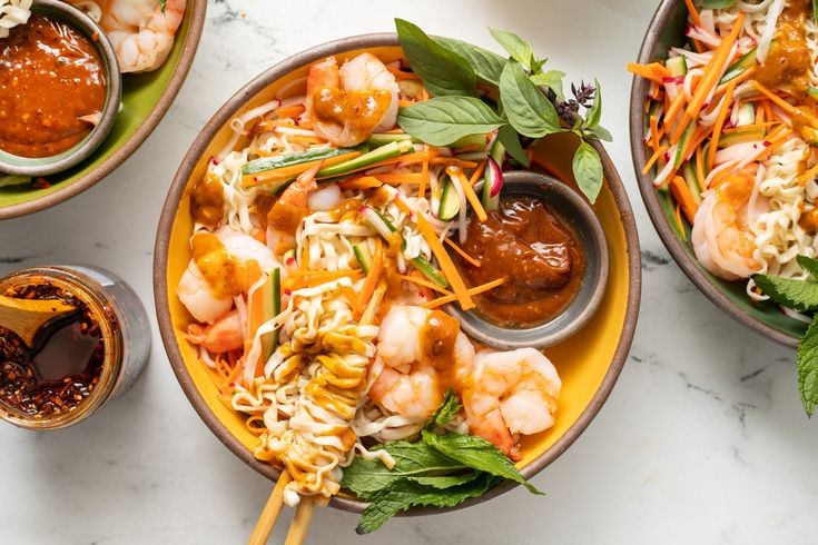 Vietnamese-Inspired Peanutty Summer Noodle Delight