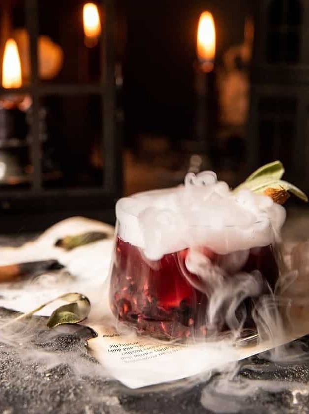 Spellbinding Blackberry Bourbon Cocktail