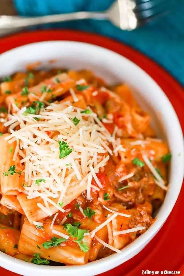 Decadent Ground Beef Pasta Bake Recipe