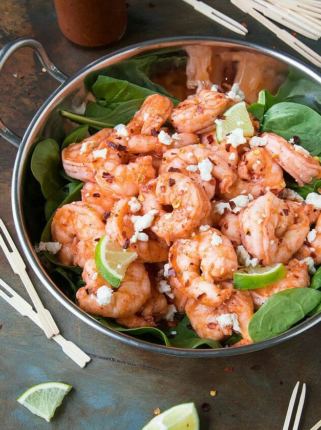 Buffalo Shrimp Grill Delight