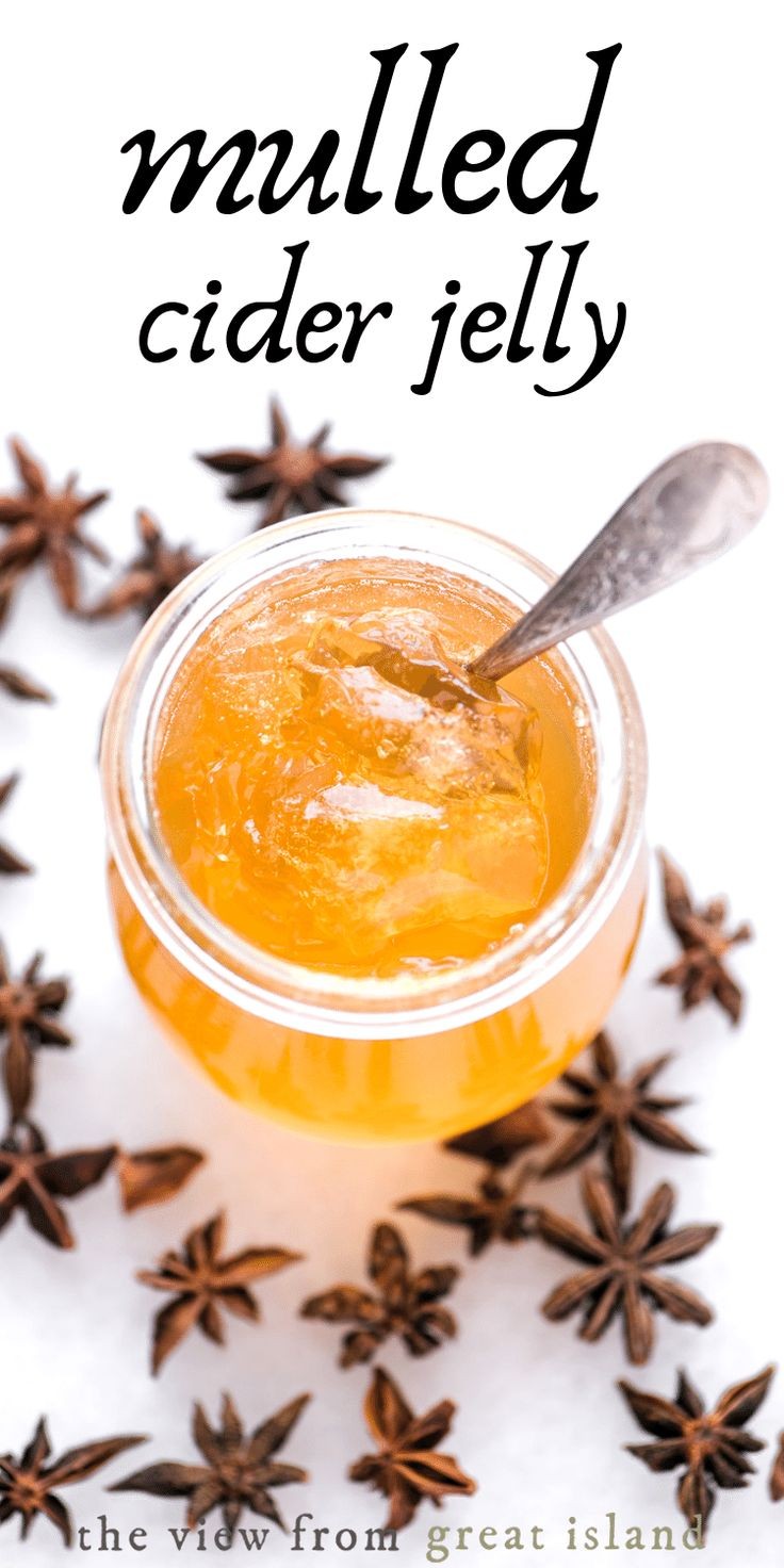 Spiced Apple Cider Jelly Delight