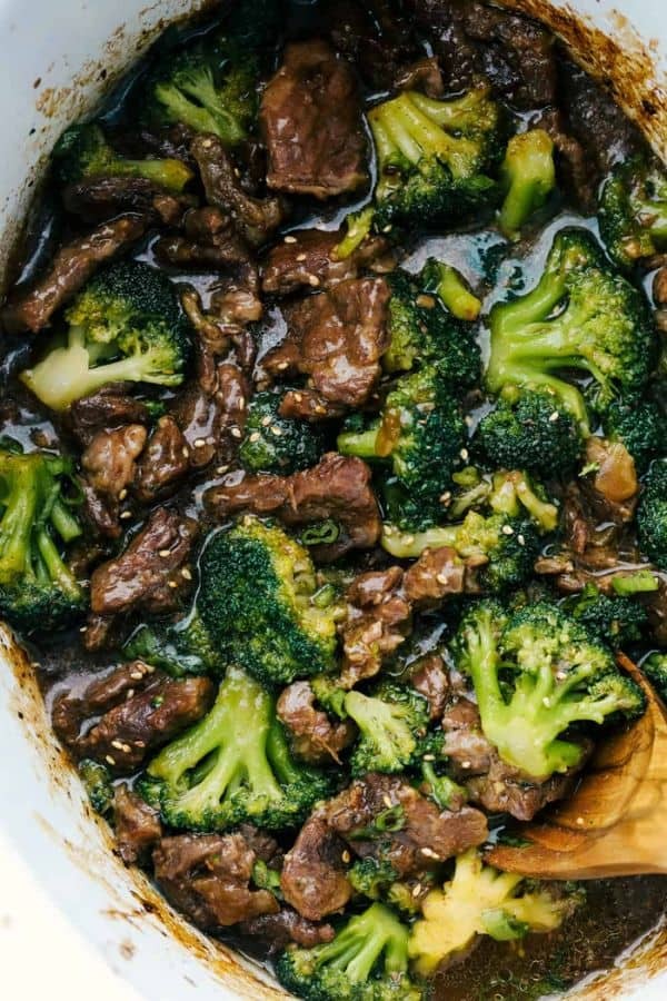 Hearty Crockpot Beef Broccoli Stir-Fry