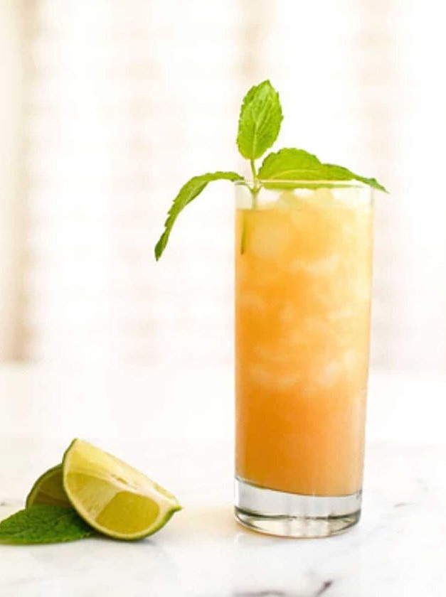 Fruity Fall Twist on Classic Mojito