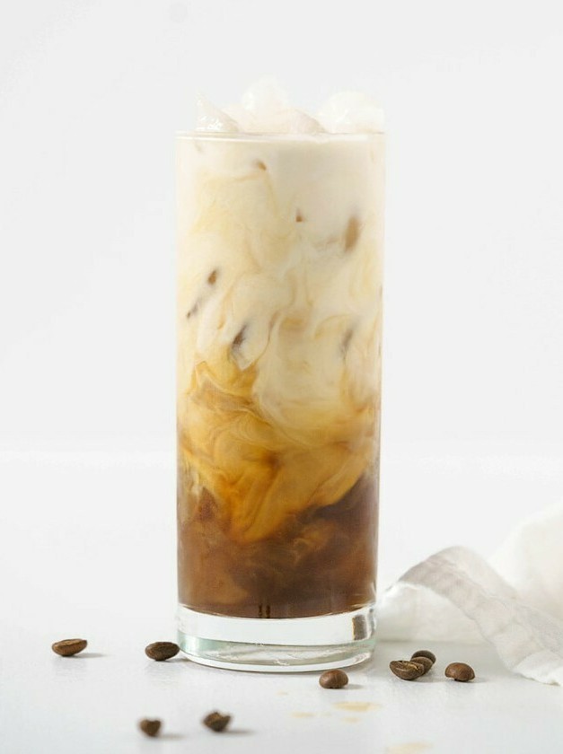 Vanilla Coffee Delight in a Glass