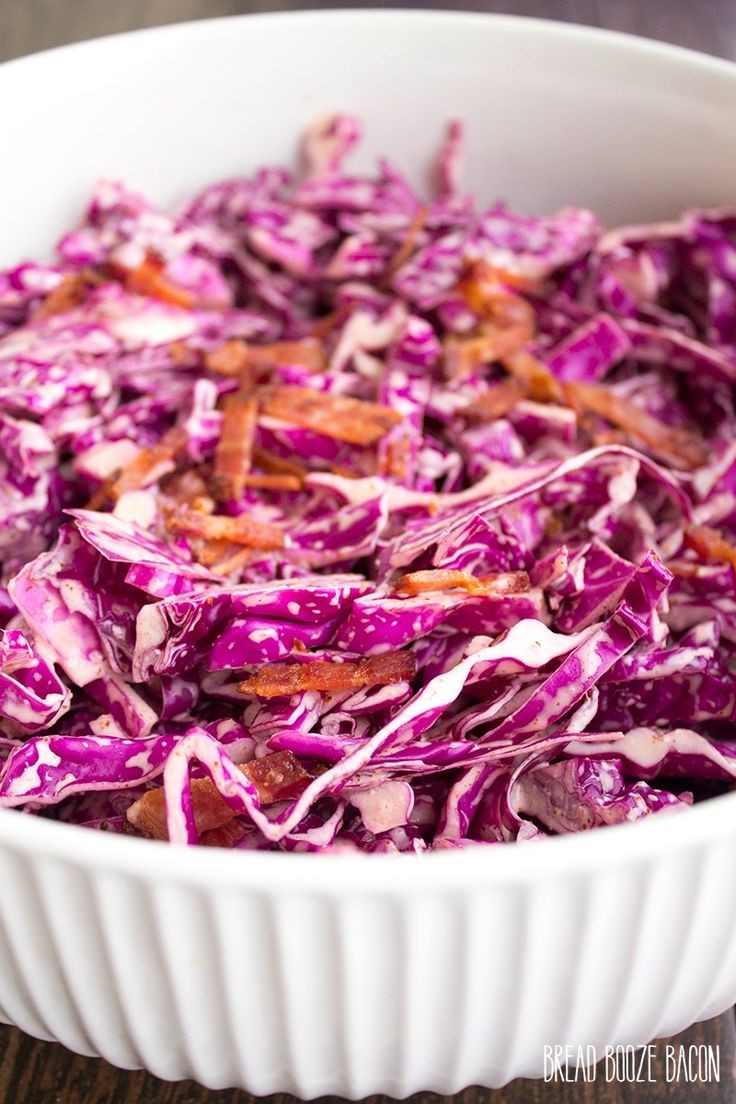 Bacon & Cabbage Slaw Delight